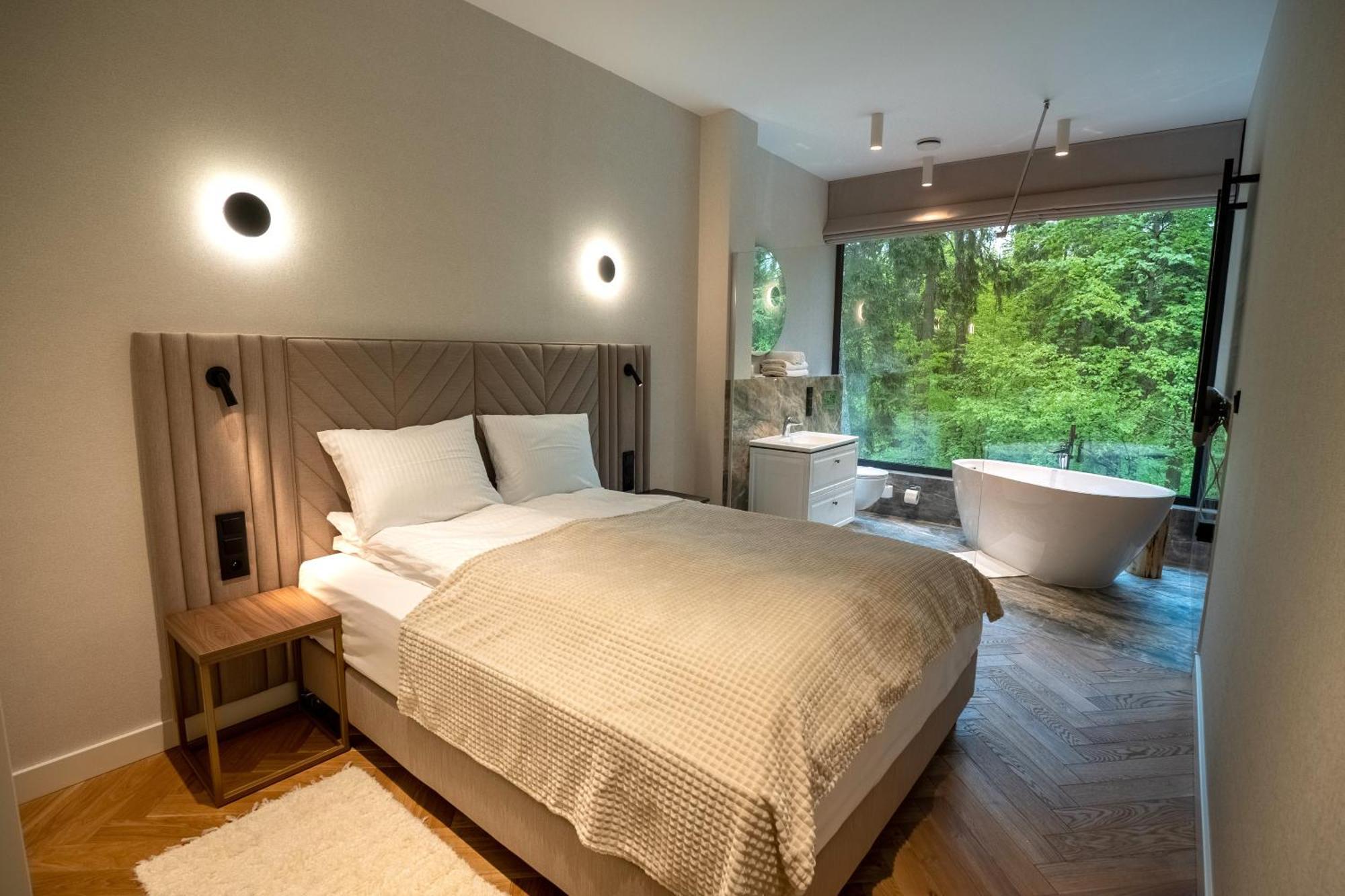 Enklawa Bialowieska Forest & Spa Hajnówka Rom bilde